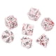 thumbnail image 4 of Juego De Dados De Mesa, Juego De Dados Poliédricos Aleación De Aluminio Delicado Colorfast Para Juegos De Rol Octpeak Metal Dice Set, 4 of 8
