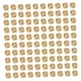 thumbnail image 5 of FESTFENDS Printing Brass Nuts Golden 100Pcs 0.20X0.20X0.28Inch, 5 of 8
