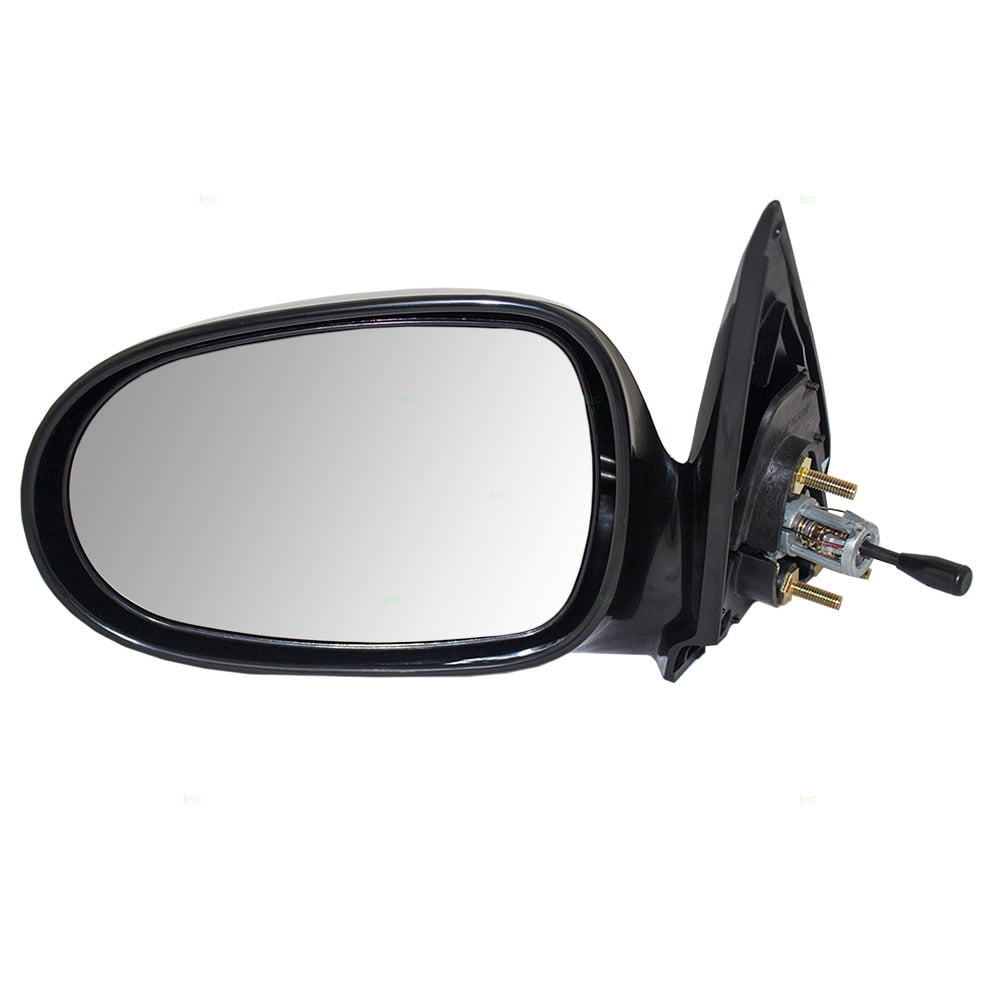 Drivers Power Side View Mirror Ready-to-Paint Replacement for Nissan 963020Z811 