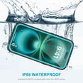 thumbnail image 3 of shiyou-for iPhone 16 Pro Case, Waterproof Dustproof Shockproof Case with Built-in Screen/Camera Protector, Heavy Duty Rugged Full Body Sealed Underwater Protective Cover for iPhone 16 Pro Blue, 3 of 4