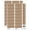 Brown, variant on Fragile Handle With Care Dotted Line Label Box Sticker Set - White - Matte Finish - 1.5" Small