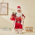 thumbnail image 5 of Adornos de muñecos de Papá Noel grandes de 60 cm para Navidad, figura de Papá Noel de pie, decoración navideña para el hogar, regalo para niños, navidad, 5 of 5