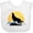 AA-White, variant on Inktastic Wolf Wilderness Mountains Moon Boys or Girls Baby Bib