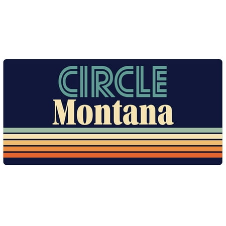 

Circle Montana 5 x 2.5-Inch Fridge Magnet Retro Design