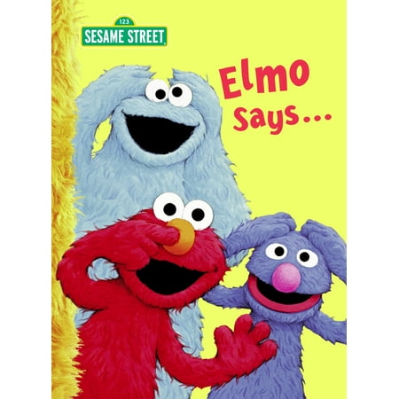 Sesame Street Big Dot - Elmo Says... (Sesame Street) (Board Book)