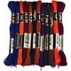 thumbnail image 1 of 12 madejas de 6 hebras de hilo de bordar matizado a mano, hilo de punto degradado, hilo de poliéster para pulseras de la amistad, hilo para pulseras, hilos a granel, 1 of 9