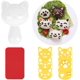 thumbnail image 1 of Juego de 1 pieza de molde Onigiri, kit de fabricación de sushi con molde para bolas de arroz, molde para onigiri lindo de dibujos animados, molde para sushi con forma de gato lindo, kit de molde para sushi con tablero en relieve de algas marinas oso de fresa Electrónica, 1 of 5