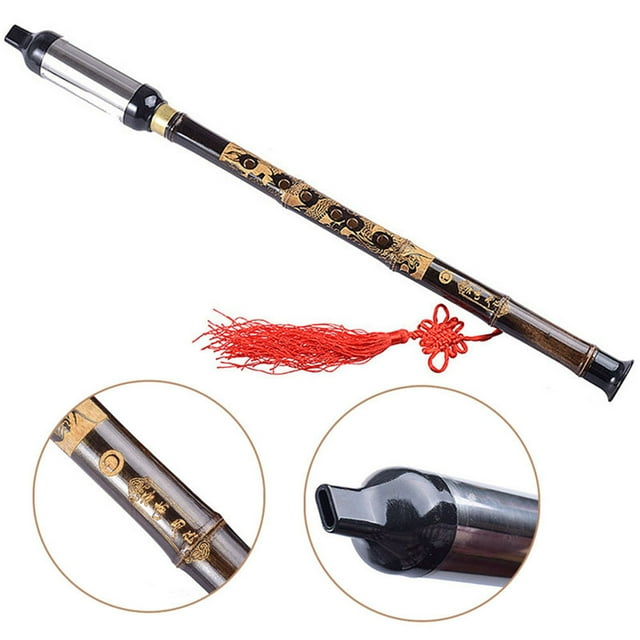 Chinese Ethnic Instrument Bamboo Bawu Pipe BaWu Flute G/F Tone F tone