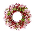 thumbnail image 3 of 20" Valentines Day Wreath – Pink & Red Berry Valentine’s Day Wreaths for Front Door Decor, Outdoor/Indoor Valentine Wreath, Romantic Home Decoration, Gifts for Women, 3 of 7