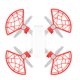thumbnail image 4 of Protectores de hélice, protector de cuchillas, anillo protector, accesorios para DJI SPARK (rojo), 4 Uds., 4 of 4