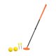 thumbnail image 5 of Putter de golf retráctil retráctil y mano izquierda para niños, jóvenes y adultos con agarre sin deslizamiento con 2 camisetas 2 bolas Golf Putting Naranja, 5 of 8