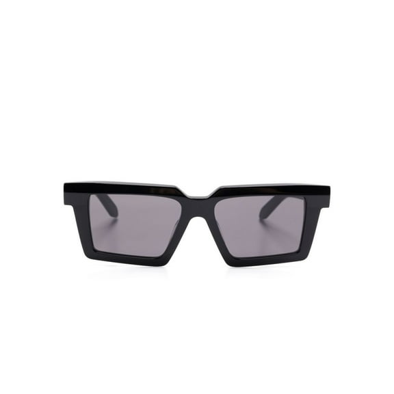 Off-White Men's Angular Frame Off-White Sunglasses In Glossy Acetate Black