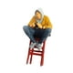 thumbnail image 1 of Figuras modelo de hombre a escala 1/64, modelo de Mini personas, accesorios de película, decoración de diseño de mesa de arena, diseño de Diorama, rojo, 1 of 8