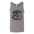 thumbnail image 2 of Wild Bobby, Ford Retro T-Bucket Roadster 1923 Vintage Garage Motors, Cars and Trucks, Men Graphic Tank Top, Heather Grey, Large, 2 of 4