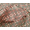 thumbnail image 4 of oneOone Silk Tabby Fabric Tartan Check Printed Fabric 1 Yard 42 Inch Wide, 4 of 4