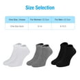 thumbnail image 6 of 6 pairs of cotton socks sports socks Athletic gym socks low-cut quarter ankle professional socks (White)), 6 of 9