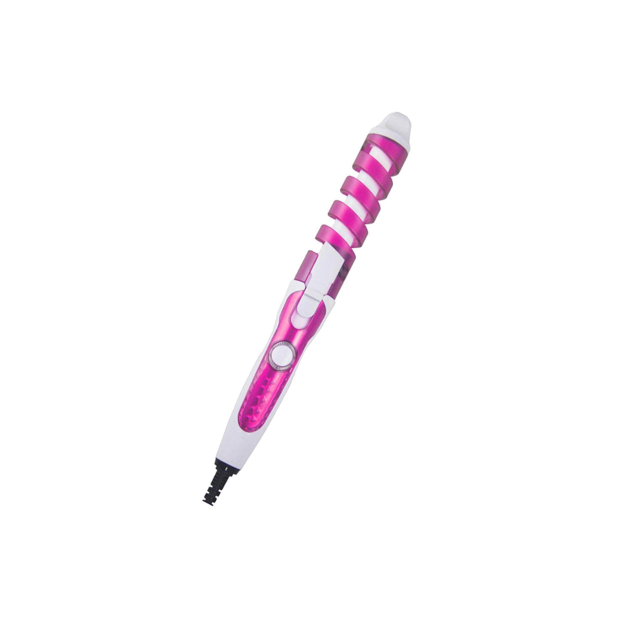 Ceramic Hair Curling Iron Wand Electric Hair Iron EU Curling Iron Ceramic Curling pink