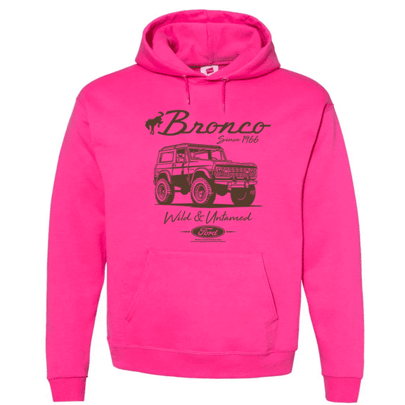 Wild Untamed Ford Bronco Hoodie Sweatshirt Clothing Accessories Gifts Mens