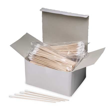 Non Woven Swabs - ALLEGRO Cotton Tip Swab,Non-Sterile,6In.,PK1000 205