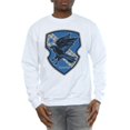 thumbnail image 3 of Harry Potter Mens Ravenclaw Crest Flat Sweatshirt, 3 of 5
