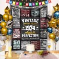 thumbnail image 2 of 1994 Birthday Blanket 60" x 50" - 30th Birthday Gifts for Him, Men - 30 Year Old Birthday Gifts for Men - Gift for 30 Year Old Man, Son - Mens 30th Birthday Gifts - Gifts for Men in Their 30s, 2 of 5