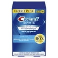Crest 3D White Whitestrips Classic Vivid Teeth Whitening Kit, 20 Treatments, Value 2 Pack