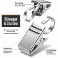 thumbnail image 3 of Heavy-duty Curtain Clips with Hooks, 25 Pack, 3 of 5
