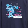 thumbnail image 3 of Blue's Clues & You! - I Love Winter Snow Much - Toddler And Youth Long Sleeve Graphic T-Shirt, 3 of 5