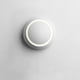 thumbnail image 4 of (Blanco) Apliques de pared para interiores, lámpara de pared LED blanca de 5 W, aplique de pared moderno, blanco cálido, aplique de pared de hierro creativo 2 en 1, lámpara LED, 4 of 5