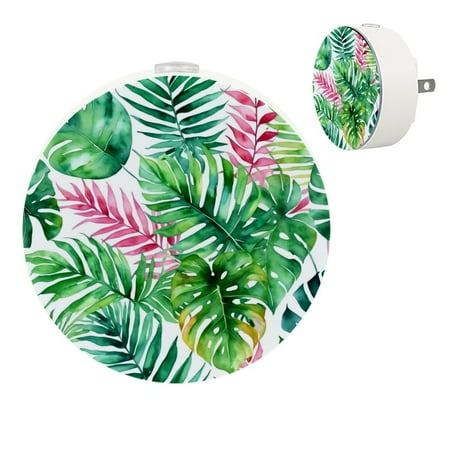 

YZUOUZY Lamp for Bedroom Lamps for Bedroom Bedroom Lamps Set of 2 Colorful Tropical Leaves Exotic Plants