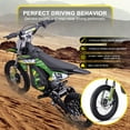 thumbnail image 3 of MotoTec HP112E Electric 1000w Electric Dirt Bike - Green, 3 of 7
