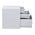 thumbnail image 5 of OSP Designs 22” White Metal File Cabinet, 5 of 5