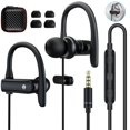 thumbnail image 1 of Auriculares ASKUBSKU Sport con cable y micrófono de 3,5 mm, 1 of 7