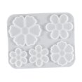 thumbnail image 2 of Flor de Resina de silicona molde epoxi para adornos de flores DIY moldes de fundición de resina de silicona para arte de fundición de resina Baoblaze Fundición de resina de molde de silicona, 2 of 7