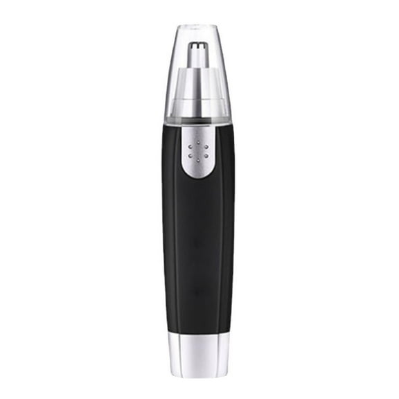 Nose and Ear Hair Trimmer - Professional Grooming for Men and Women - Stainless Steel, 360 Degree Hair Removal - Battery Powered for Seamless Facial Hair Removal - Waterproof and Quiet