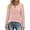 Ligth Pink, variant on ZANKLEY Boho Tops for Women Blouses Dressy Casual V Neck Long Sleeve Shirts Fall Outfits Trendy Vacation Clothes