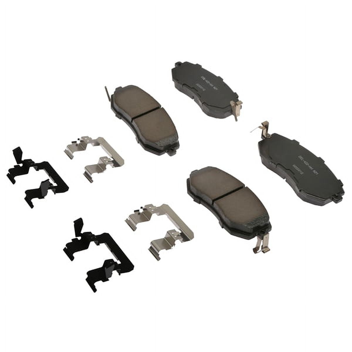 ACDelco Gold 17D1711CH Ceramic Front Disc Brake Pad Set