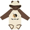 thumbnail image 3 of Inktastic Honey Bee Gifts Beekeeper Girls Long Sleeve Baby Bodysuit, 3 of 5