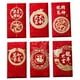 thumbnail image 2 of 6 sobres rojos del Año Nuevo Lunar Chino, paquete rojo del Año del Dragón, tarjeta de felicitación Estilo E, 2 of 8
