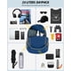 thumbnail image 5 of Mochila Gonex ultraligera y plegable de 20 litros (azul oscuro), 5 of 7