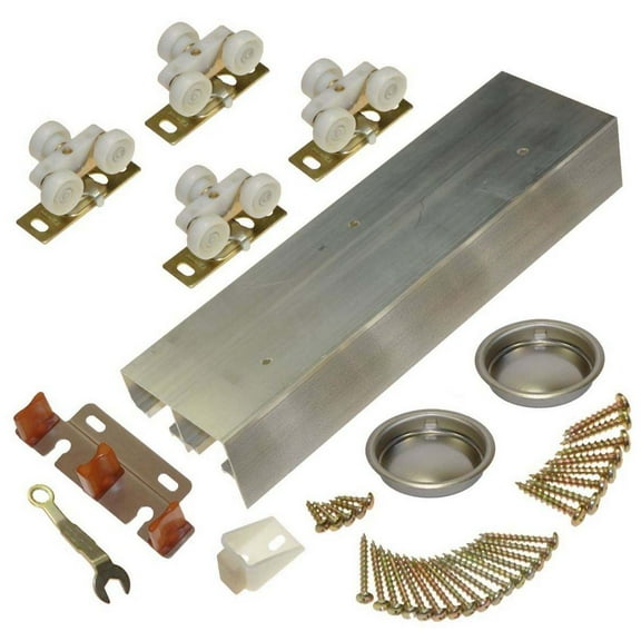 Johnson Hardware Jh138f722d 138F Series 72" Aluminum Track - Mill Grade