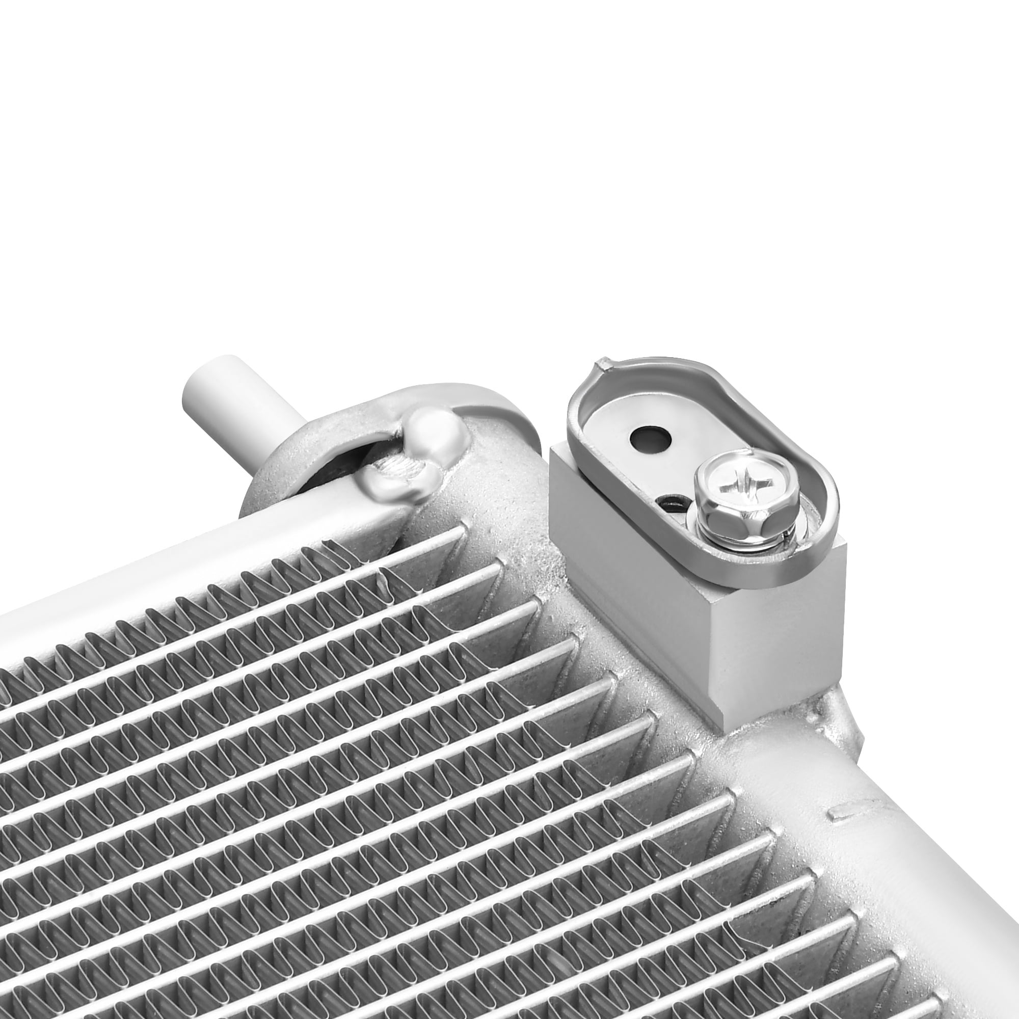 LEDKINGDOMUS AutoPart Premium AC Condenser 80110SZAA01 for 2009-2015 Honda Pilot EX EX-L LX SE Touring 3.5L V6, Direct Fit Aluminum Replacement, Leak Tested
