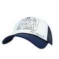thumbnail image 1 of WITHMOONS Mesh Baseball Cap Graffiti Art Print Adjustable Trucker Hat CTM1400 (Navy), 1 of 5