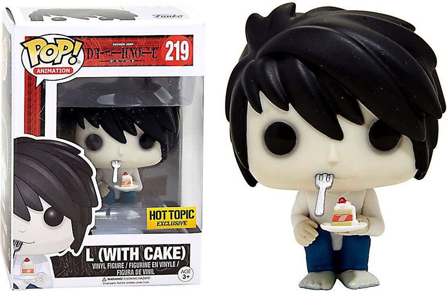 219 DEATH NOTE EXCLUSIVE WITH CAKE FUNKO POP L 