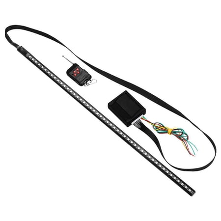 Car Flash Strobe 22  RGB 48 LED Wireless Remote 12-24V Flowing Light Bar Warning Lamp Truck LED Strip Net Light Night Rider Scanner
