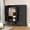 71"H-Square-Black with 1 drawer, variant on UNICOLY 71" Metal Armoire Wardrobe Closet with Drawer, Tall Clothing Storage Cabinet with Adjustable Shelves and Hanging Rod,White Wardrobe Closet