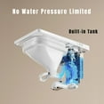 thumbnail image 6 of Square Smart Toilet w/ Tank Built-in&Foot Sensor,Auto Flush,LED Digital Display, 6 of 10
