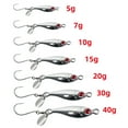 thumbnail image 3 of 3PC 5g-40g artificial micro jig fishing lures Metal Long Shot Long Lure Lure Artificial Fishy Spoon Wiring, 3 of 8