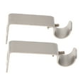 thumbnail image 2 of 2 Pieces Metal Curtain Rod Bracket Window Rod Hook r Home Ornament, 2 of 6