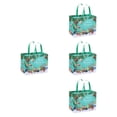 thumbnail image 4 of 4 bolsas de regalo de Navidad, bolsas de mano, multiusos, bolsas de envoltura, reutilizables, ligeras, bolsas portátiles de almacenamiento no tejidas Verde hierba, 4 of 8